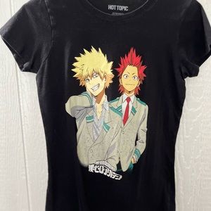 Black Hot topic Tshirt Ladies